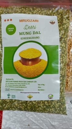 Mrugzari Deshi Mung Dal Greengram 500g