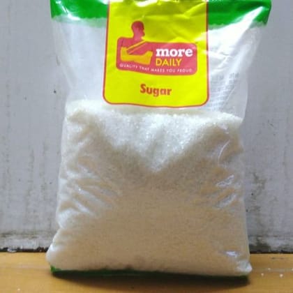 More Choice Daily White Sugar\, 1 kg Pouch