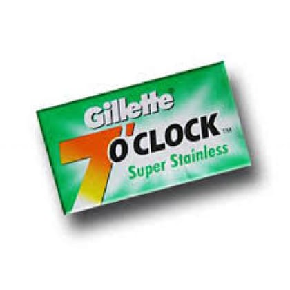 Gillette 7 O Clock Sterling 10 Blades