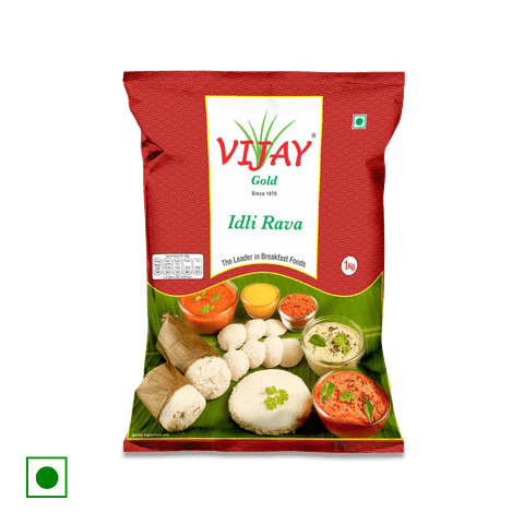Vijay Idli Rava, 1 kg Pouch