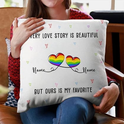 MG124_Every Love Story  Pillow Case