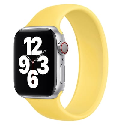 Solo Elastic Sport Loop Band for Apple Watch - 42mm | 44mm | 45mm-S / Yellow