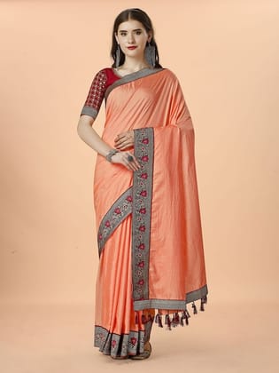 Zari Art Silk Tussar Saree