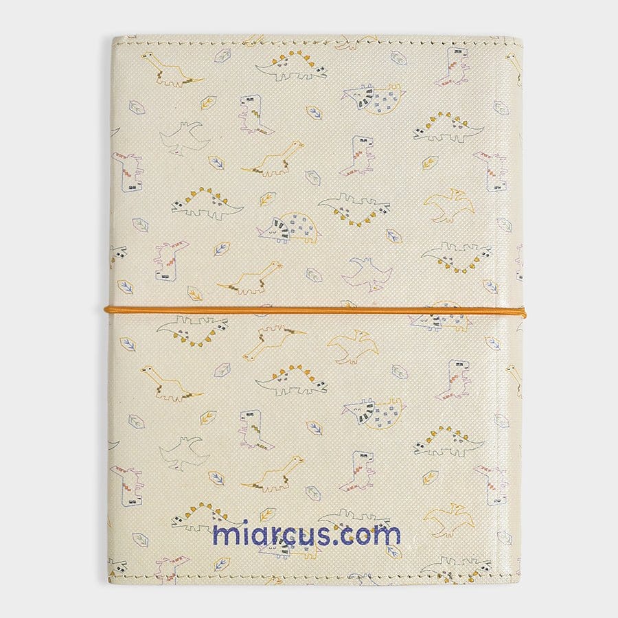 Dinomite Diplodocus Paper Diary-15X21 cm / Cream