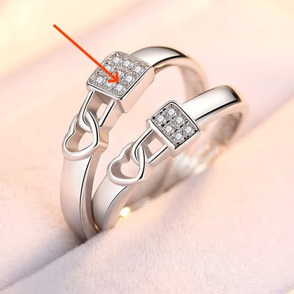 Couple Ring Korean Edition Minimalist-QL090 / Male