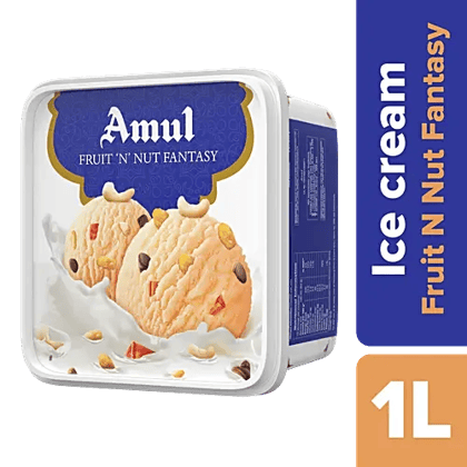 Amul Fruit N Nut Fantasy 1 LITRE