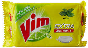 Vim Anti Smell Pudina Dishwash Bar 130 GRAM