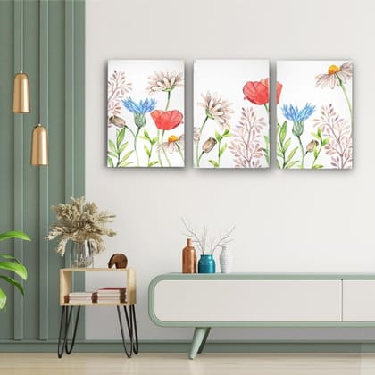 Wildflowers in Bloom Canvas (Matte Finish)