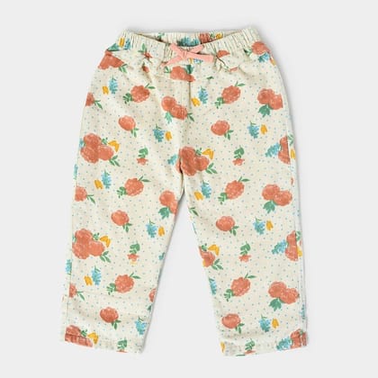 Misty Knitted Blooming Cream Pant-12-18 M / Cream