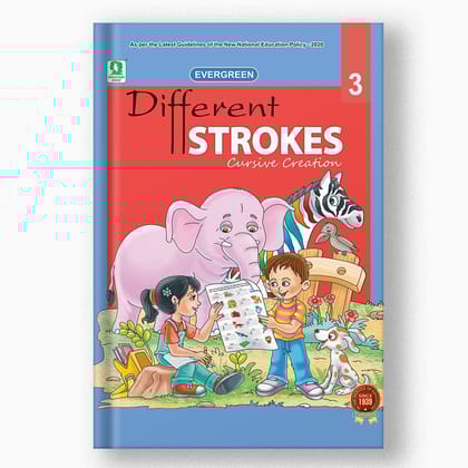 DIFFERENT STROKES CURSIVE WRITING - 3-Grade 03 / English