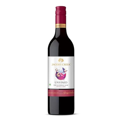 Jacob's Creek Unvined Shiraz Non-Alcoholic Wine 750ml