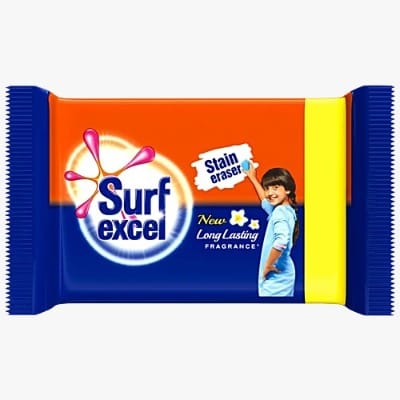 Surf Excel Detergent Bar, 80 g