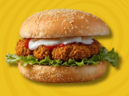 Fried Chicken Winger Burger