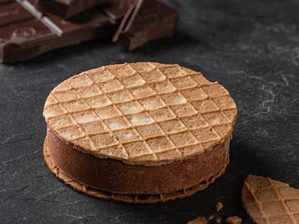 Chocolate Fudge-a-licious Ice Cream Sandwich