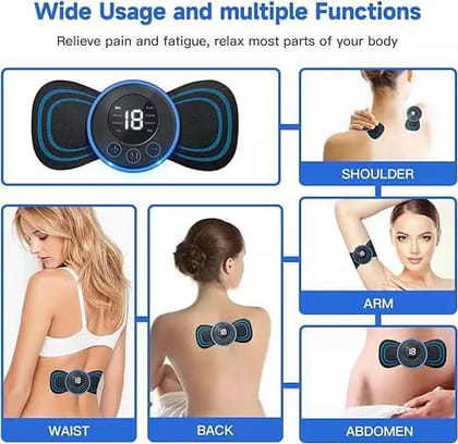 Estoreshouses Wireless butterfly shap Cervical Massager