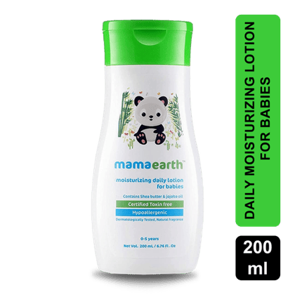 Mamaearth Daily Moisturizing Lotion For Babies, 200 ml