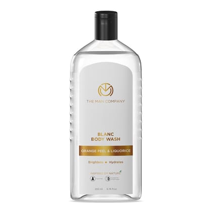 Blanc Body Wash | Orange Peel & Liquorice (200ml) 200ml Body Wash at