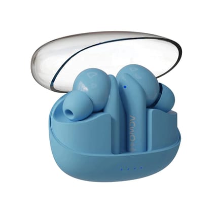 DwOTS 535 - Truly Wireless Bluetooth Earbuds Maya Blue