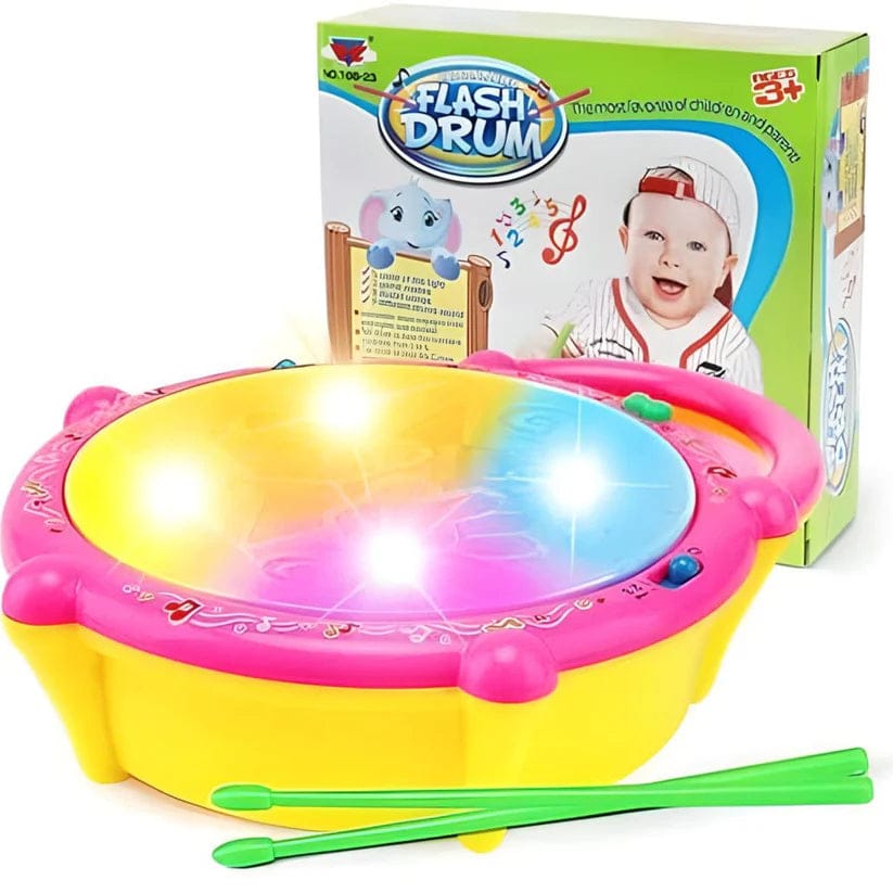 Flash Drum with Multicolor 3D Lights-Buy 1 Get @899