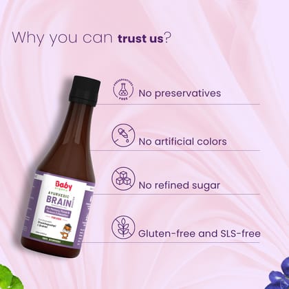 BabyOrgano Shankhpushpi Syrup - 200ml Pack of 2