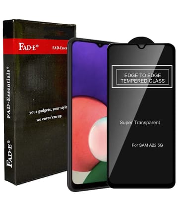 FAD-E Edge to Edge Tempered Glass for Samsung Galaxy A22 5G / F42 5G (Transparent)