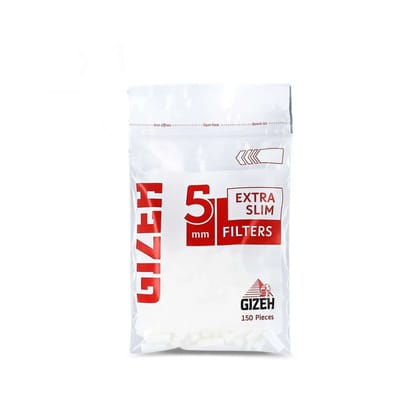 Gizeh Extra Slim Filters 5mm - Pack of 150