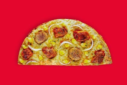 Double Chicken Feast Semizza (Half Pizza)(Serves 1) __ Semizza (Half Pizza)
