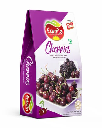 Eatriite Sweetend & Dried Delicious Cherries, 200 gm