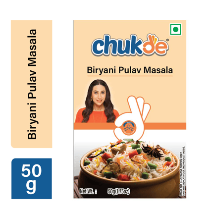 Chukde Spices Biryani Pulav Masala, 50 gm