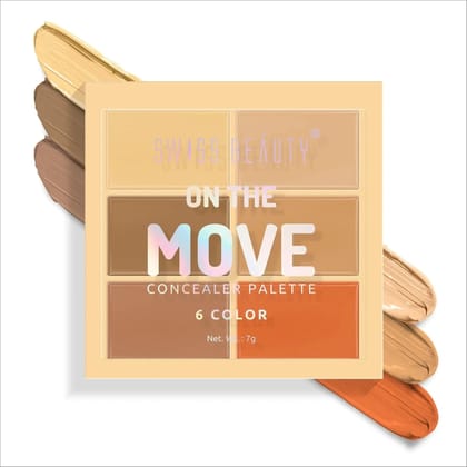 Swiss Beauty On The Move Full Coverage Light Weight Matte Concealer-MEDIUM BEIGE