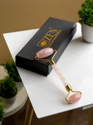 Face Rollers | Rose Quartz Face Roller | The Zen Crystals