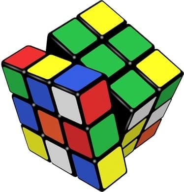 DC Puzzle cube for kids with sticers  by Ruhi Fashion India