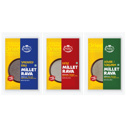 Pack of 3 - Millet Rava