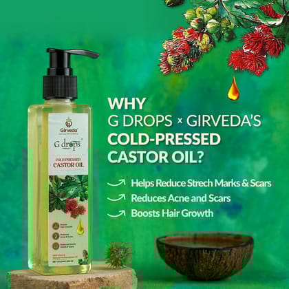 Cold Pressed Castor Oil-200 ml