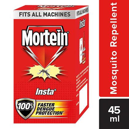 Mortein Insta5 Mosquito Repellent Liquid Refill, Fits All Machines, 45 Ml