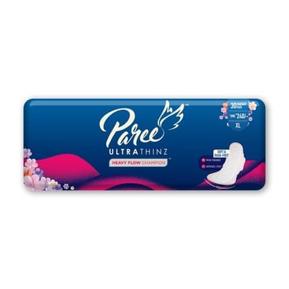 Paree Ultra Thinz Soft & Rash Free Xl, 30 Units Pouch