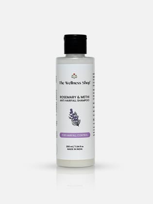 ROSEMARY & METHI ANTI HAIRFALL SHAMPOO - HAIR FALL & THINNING, SLOW HAIR GROWTH, DULLNESS & LACK of SHINE-200ml