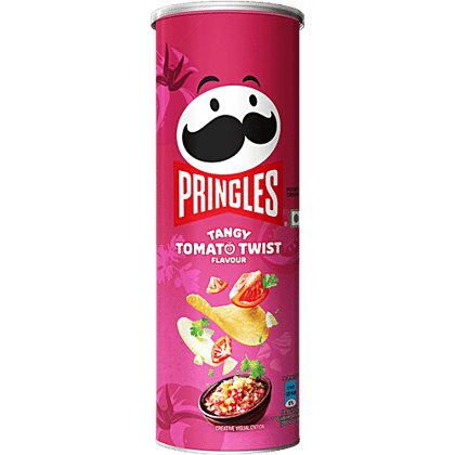 Pringles Potato Chips Tangy Tomato Twist