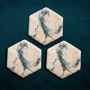 Resin Coaster ( Pack of 3)