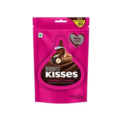 Hershey's Kisses Hazelnut n Cookies Milk Chocolate