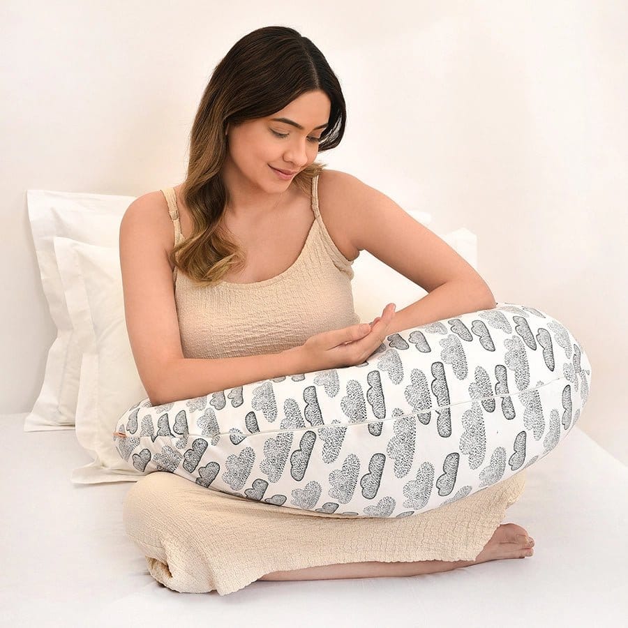 Harmony Contour Pregnancy Pillow-75x50 cm / White