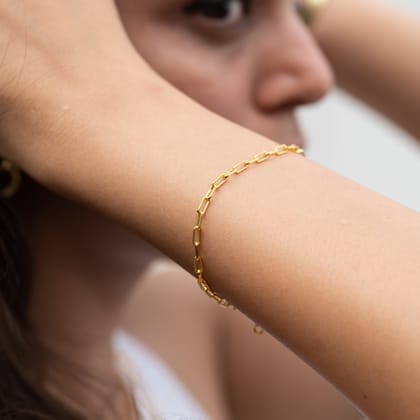 Chain Bracelet-18k Gold