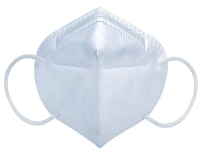 N95 Melt Blown and Non-Woven Washable Unisex Face Mask (Pack of 15)-White