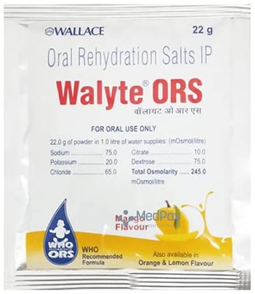 Walyte ORS Powder Mango