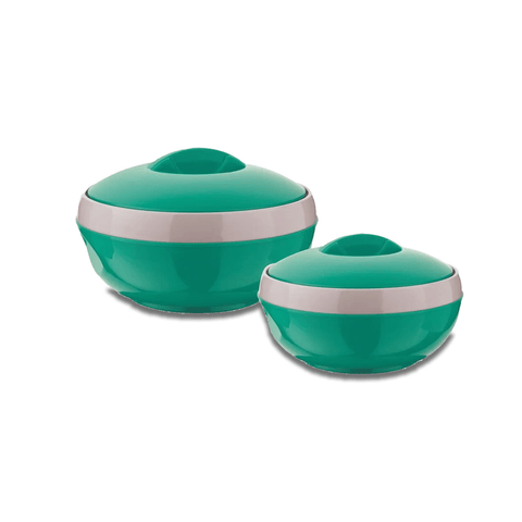 Asian Sonic Thermo Round Casserole Set of 2 (1000 + 1500 ml) Pack, 1 Unit