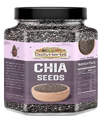 DailyHerbs Chia Seeds ( Pack of 1 )
