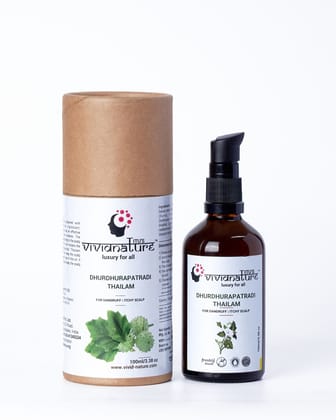 Dhurdhurapatradi Thailam | Ayurvedic Hair Oil | Best for Dandruff-100 ml