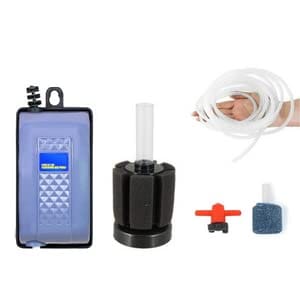 Buraq Aquarium Hobby ST Beginner Kit Set For Aquarium Includes Oxygen Air Pump Motor | Sponge Filter | Begginer | Advance | Pro | Complete