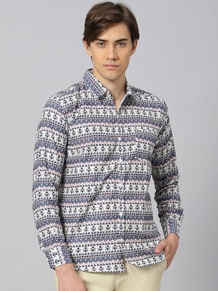 Classic Ethnic Printed Casual Shirt