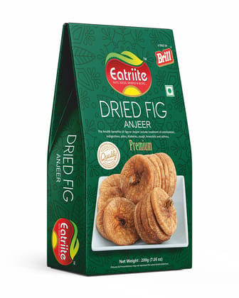 Eatriite Premium Anjeer Dried Figs, 200 gm